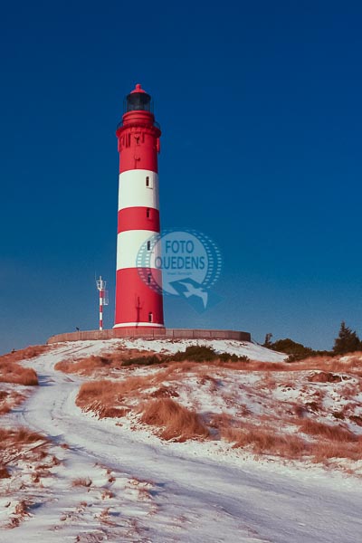 Amrumer Leuchtturm im Winter