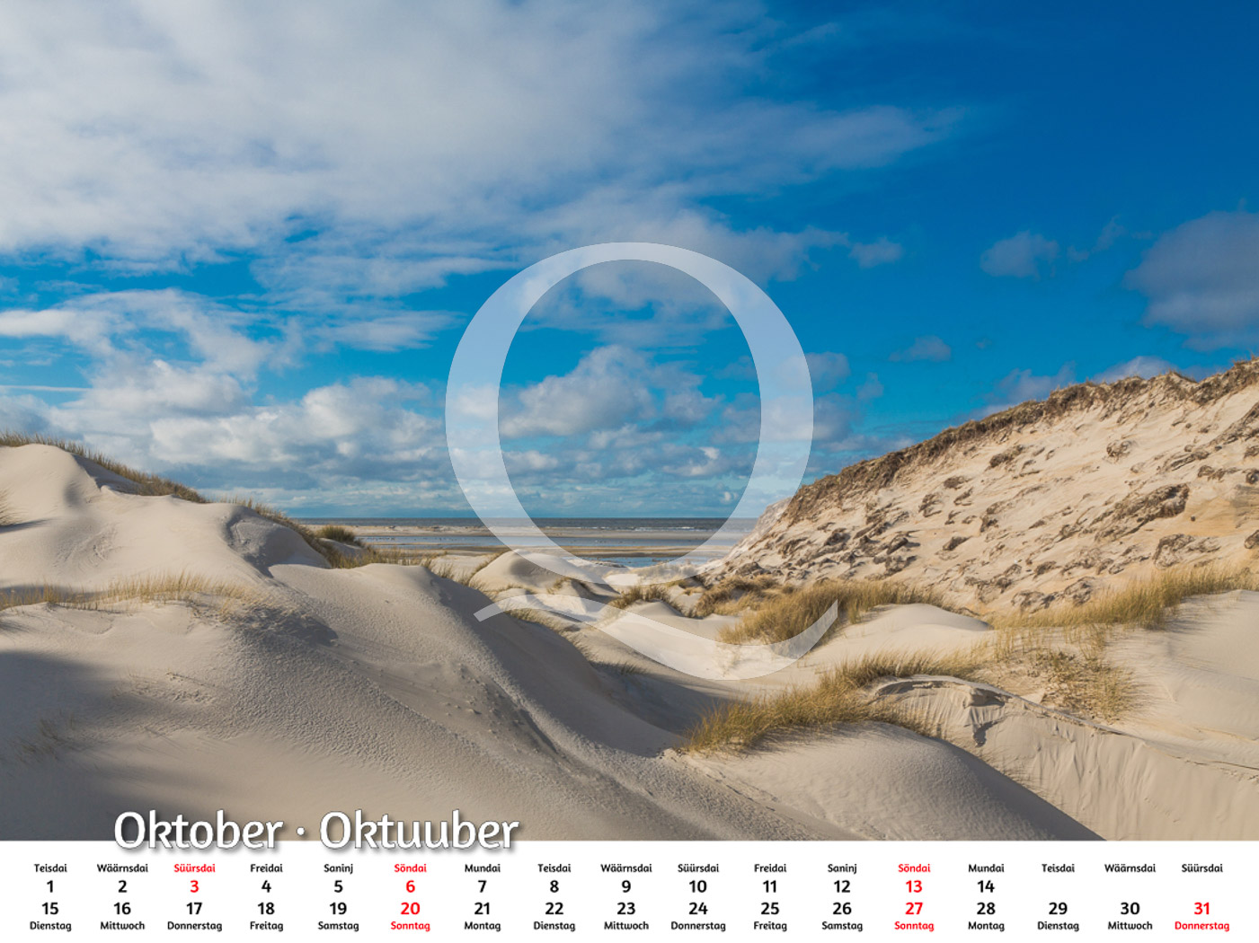 Amrum Kalender 2024