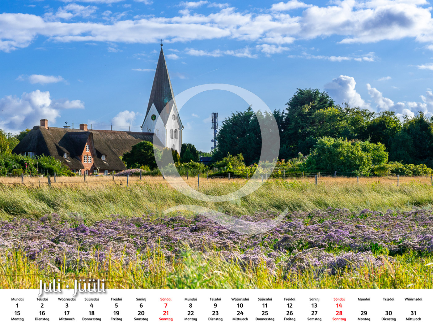 Amrum Kalender 2024