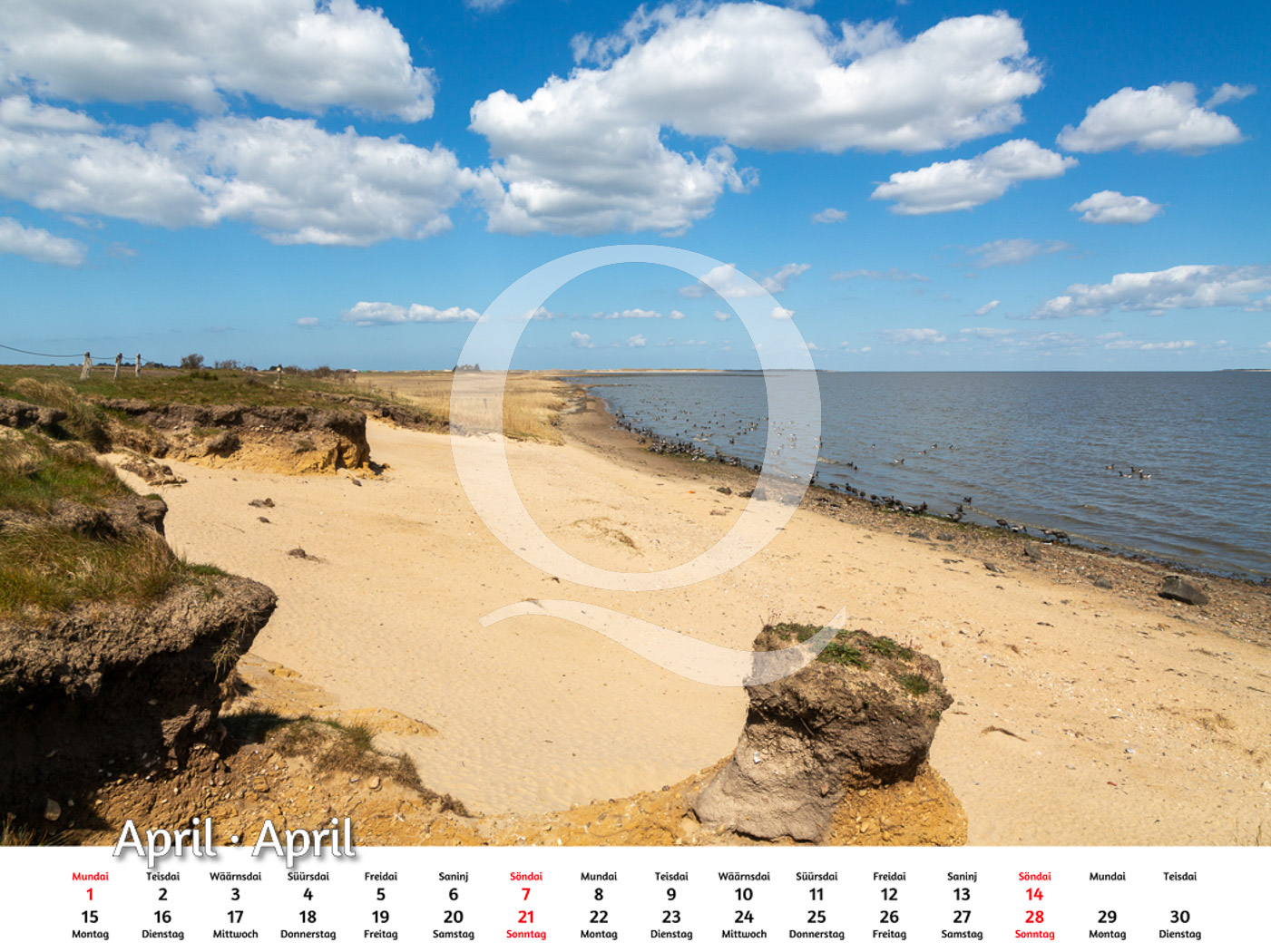 Amrum Kalender 2024