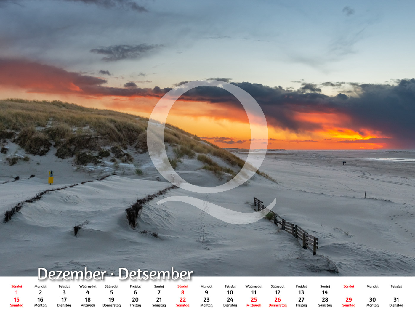 Amrum Kalender 2024