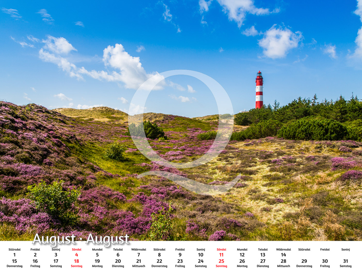 Amrum Kalender 2024
