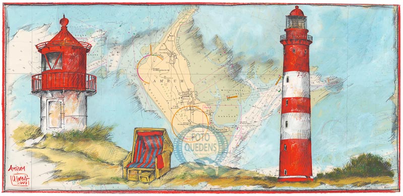 Rund-um-Motiv des Ole West Bechers