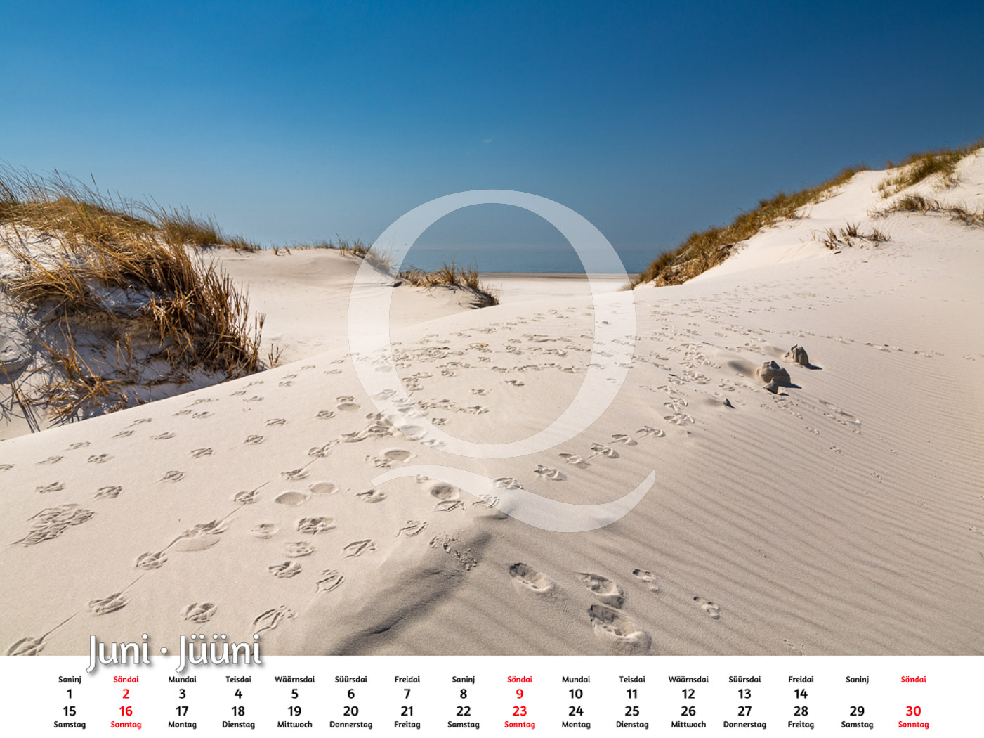 Amrum Kalender 2024