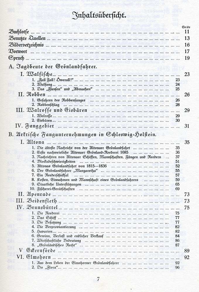 Schleswig-Holsteins Grönlandfahrt auf Walfang und Robbenschlag