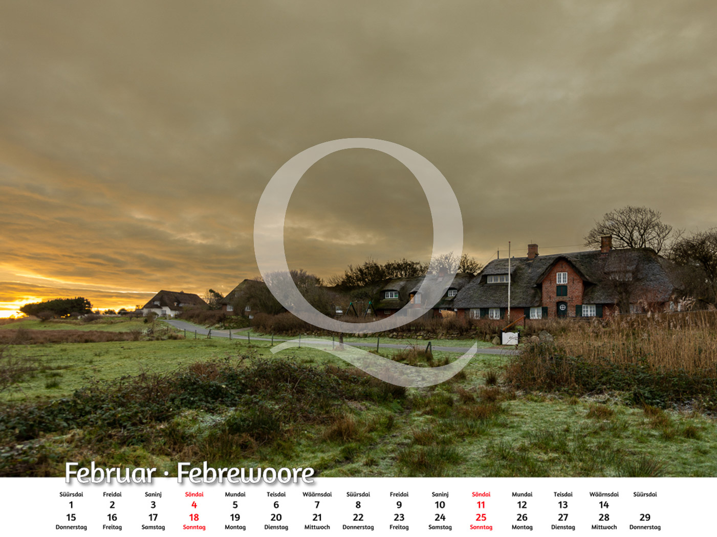 Amrum Kalender 2024