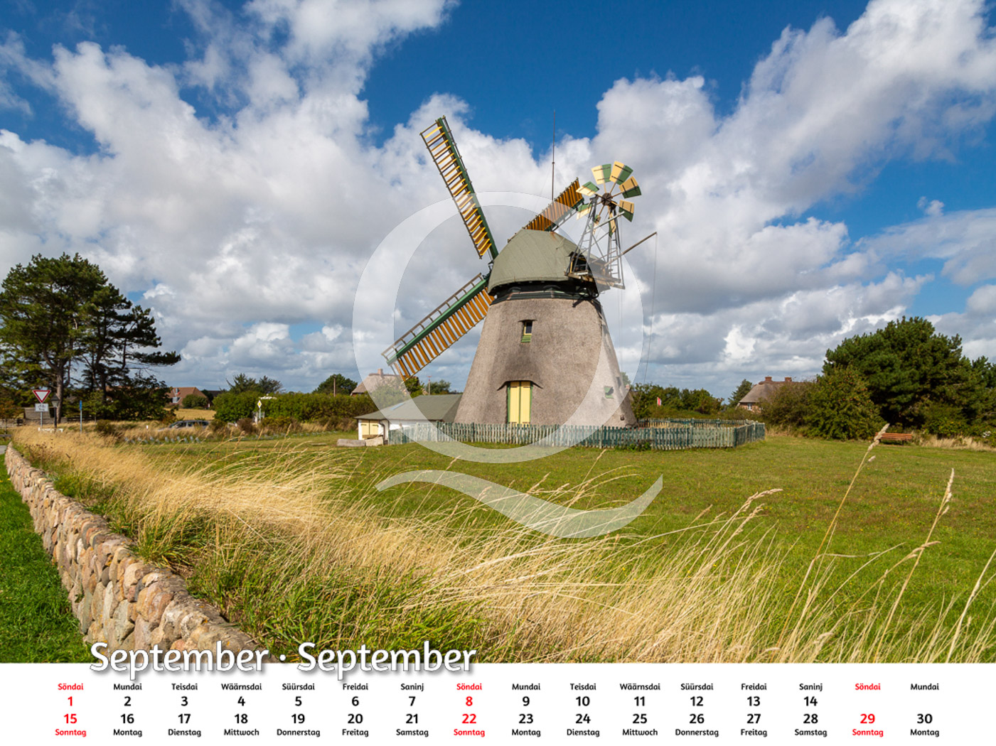 Amrum Kalender 2024